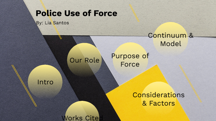 case study use of force