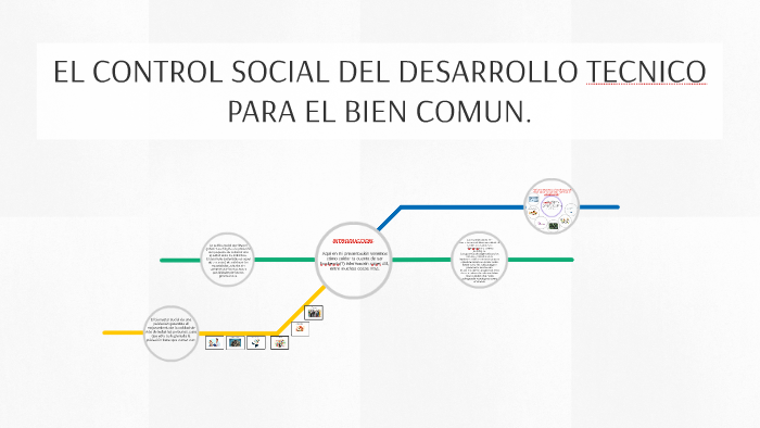 EL CONTROL SOCIAL DEL DESARROLLO TECNICO PARA EL BIEN COMUN. by Jenny