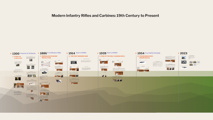 Timeline Rifles Modern Infantry Rifles and Carbines: 19th Century to the Present by ...