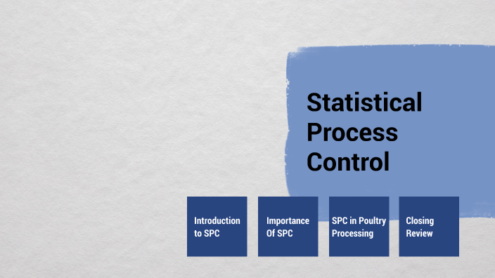 statistical process control thesis