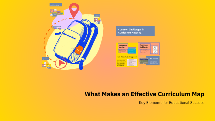 What Makes an Effective Curriculum Map by Mehr Shakir on Prezi