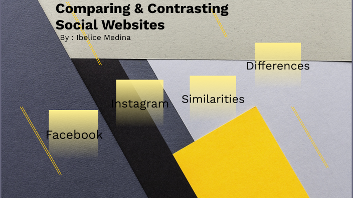 comparing 2 websites essay