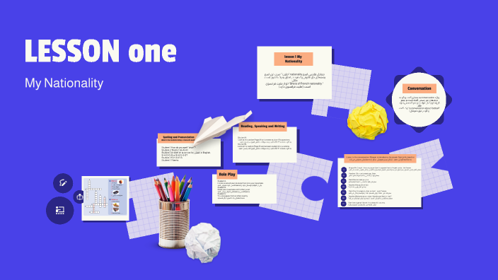 LESSON one by Ali on Prezi