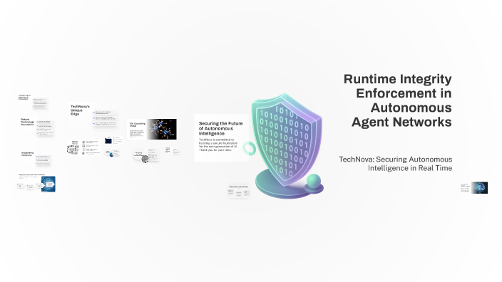 Runtime Integrity Enforcement in Autonomous Agent Networks by Romana ...