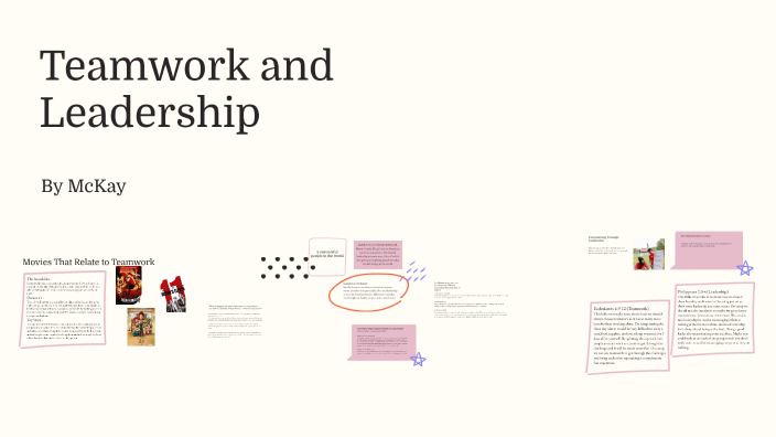 Teamwork and Leadership by McKay Brown on Prezi