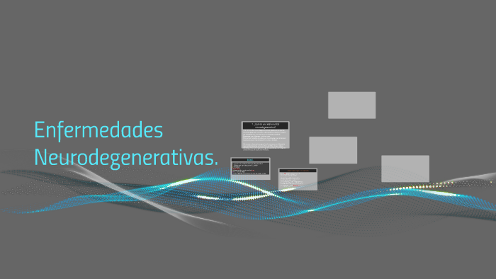 Enfermedades Neurodegenerativas. By Gonzalo Galisteo Pérez