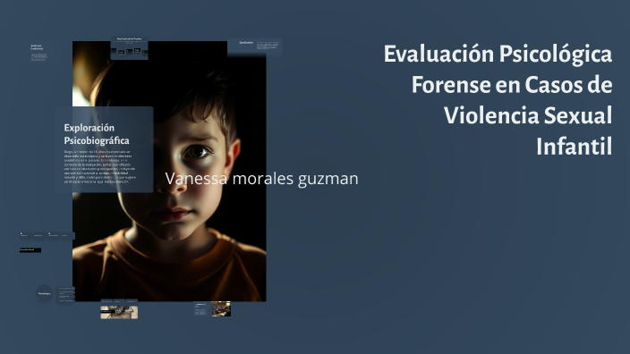 Evaluación Psicológica Forense en Casos de Violencia Sexual Infantil by ...