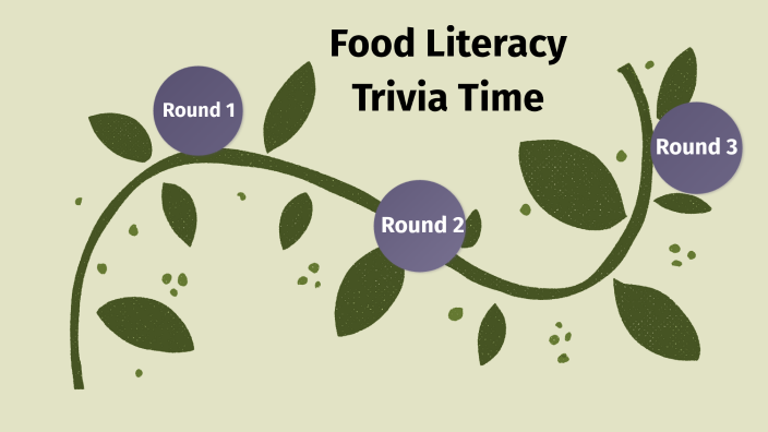 Food Literacy Trivia by alina moore on Prezi