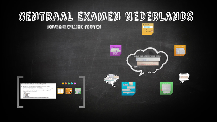 Centraal Examen Nederlands H5 by Noreen Dijkmeijer on Prezi