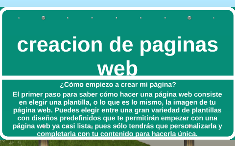 creacion de paguinas web by johan sebastian zabala castrillon on Prezi