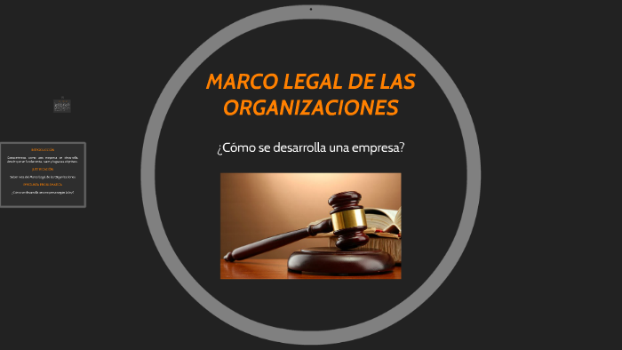 MARCO LEGAL DE LA ORGANIZACIÓN by Diana Beltran on Prezi