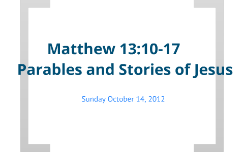 matthew 17 13-20