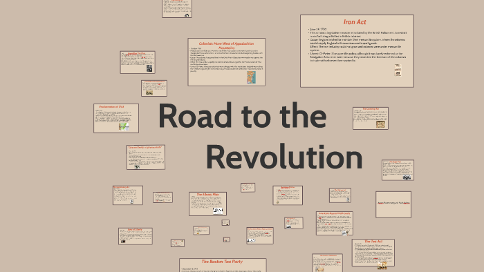 Road To The Revolution Timeline By Matt Aldiero