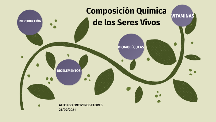 ComposiciÓn QuÍmica De Los Seres Vivos By Alfonso Ontiveros