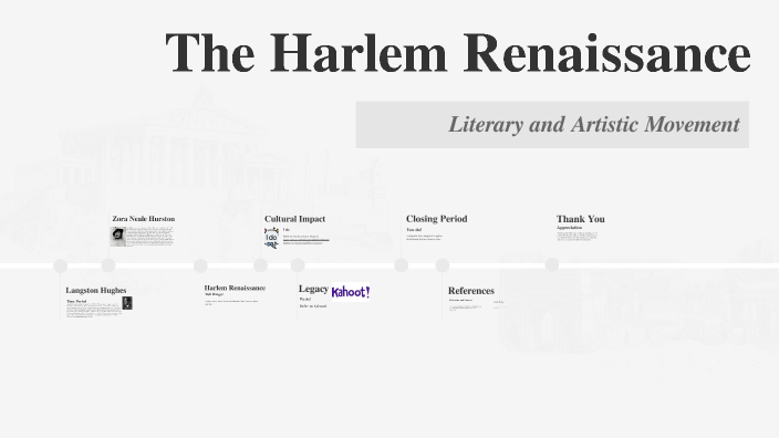 The Harlem Renaissance by Jemarcus Smith on Prezi