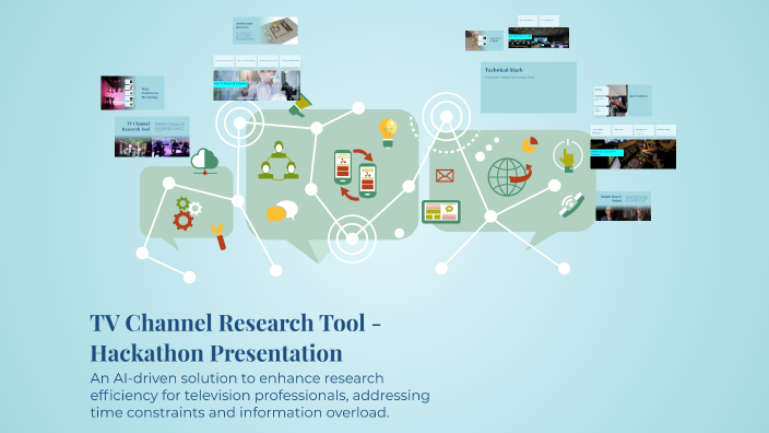 TV Channel Research Tool - Hackathon Presentation by Saurabh Kamboj on ...