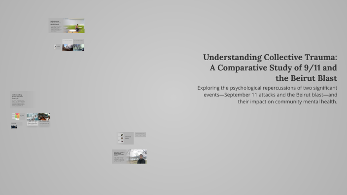 Understanding Collective Trauma: A Comparative Study of 9/11 and the ...
