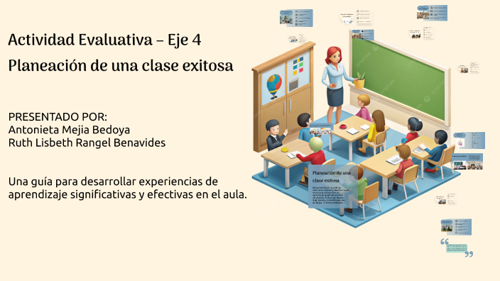 Planeación de una clase exitosa by Ruth Rangel on Prezi