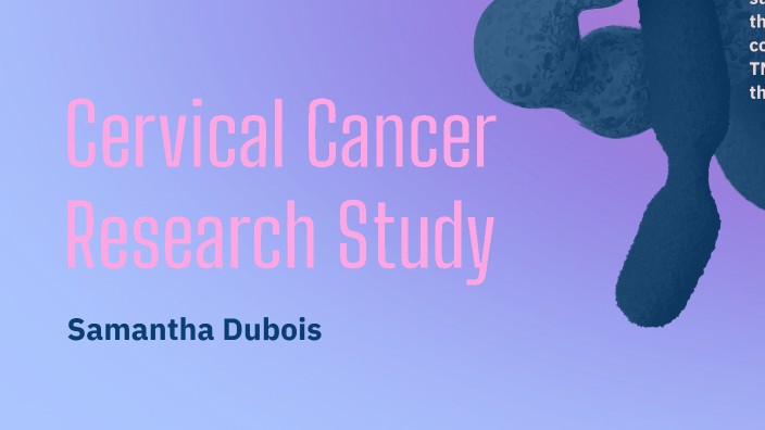 cervical cancer research studies