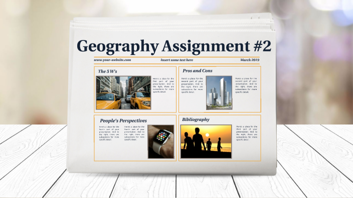 geography assignment higher