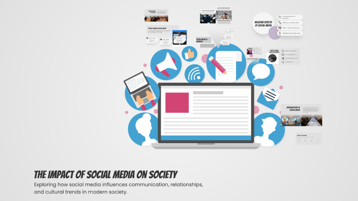 The Impact of Social Media on Society by Уразумбетова Шапағат on Prezi