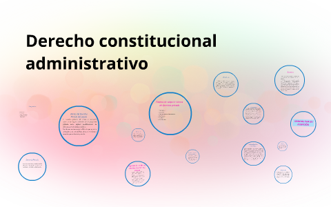 Derecho constitucional administrativo by ana Escalante