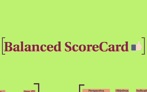 Balanced ScoreCard by Ariana Muñoz on Prezi