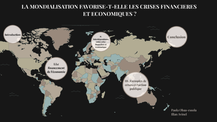 La Mondialisation Favorise T Elle Les Crises Financieres Et Economique By Paola Obaa Essola