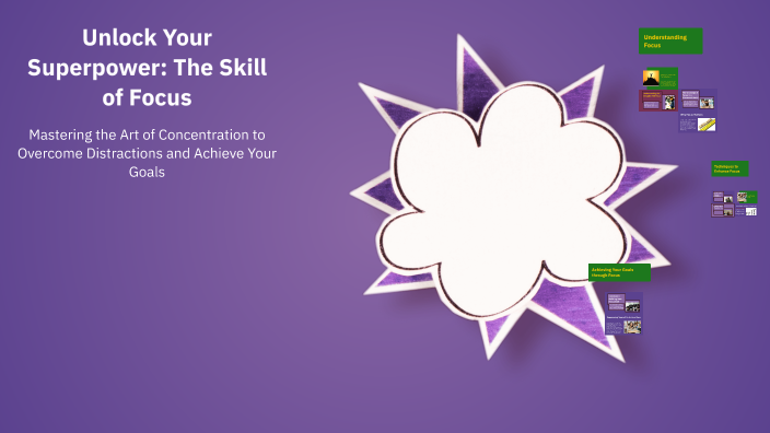 Unlock Your Superpower: The Skill of Focus by Melike koca on Prezi
