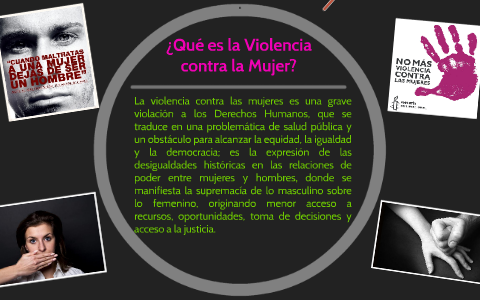 ¿Qué es la Violencia contra la Mujer? by Dulce Rodríguez Hernández