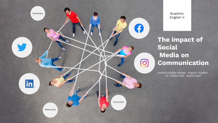 The impact of Social Media on Communication by Hamda Alkaabi on Prezi