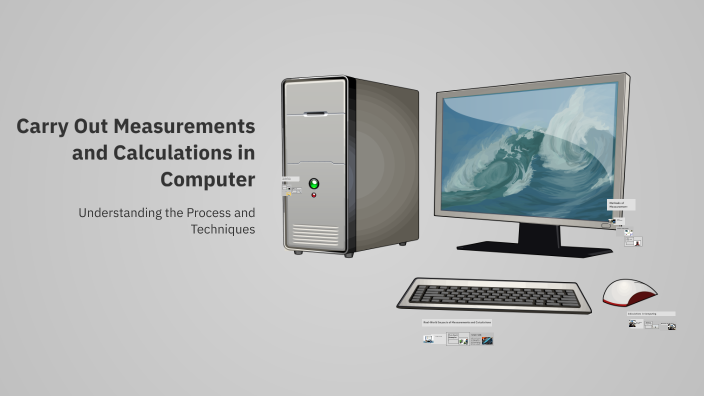 Carry Out Measurements and Calculations in Computer by Carl Nathan ...