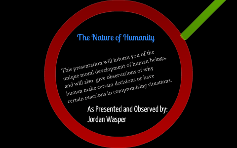 nature of humanity research paper
