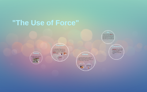 Plot Diagram- The Use of Force by Jon TG