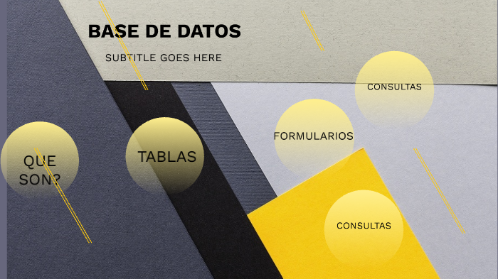 base de datos by Alex Sánchez on Prezi