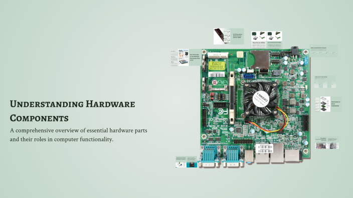Understanding Hardware Components presentation for ai by alexander liu ...