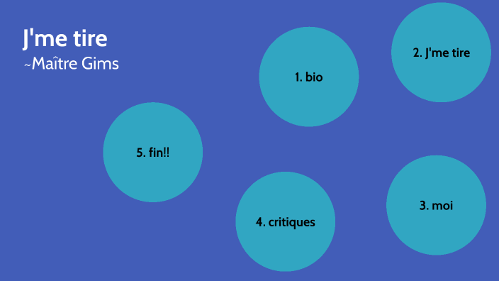 J'me tire-Maître Gims by Jana Hasevoets on Prezi