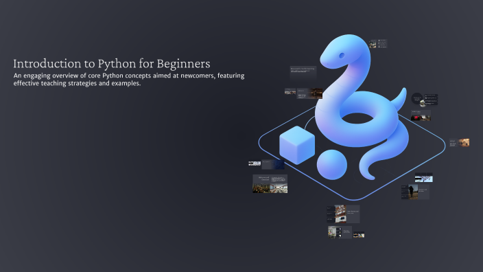 Introduction to Python for Beginners by Hrijoo on Prezi