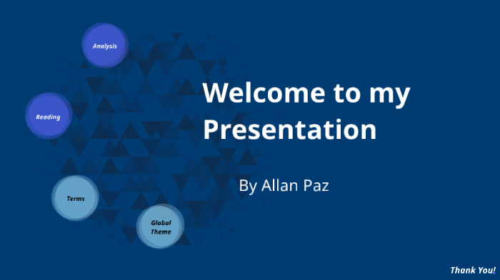 English Presentation by Allan Paz on Prezi
