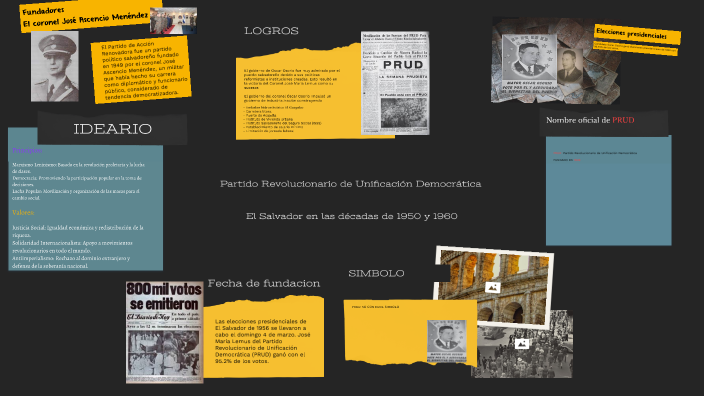 Partido Revolucionario De Unificación Democrática By REN ALEJANDRO ...