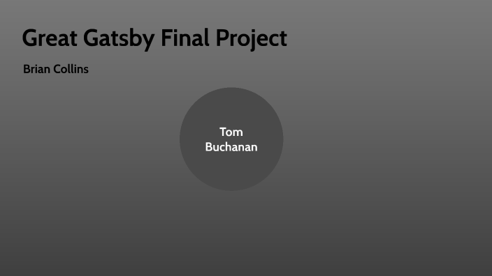 Great Gatsby Final Project by Brian Collins (Student) on Prezi