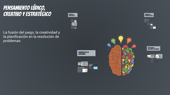 Pensamiento lúdico, creativo y estratégico by Constanza Ruiz Velasco on