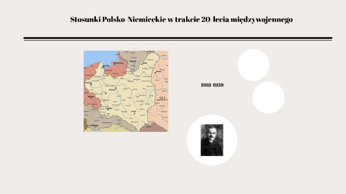 stosunki polsko-niemieckie podczas 20-lecia międzywojennego by