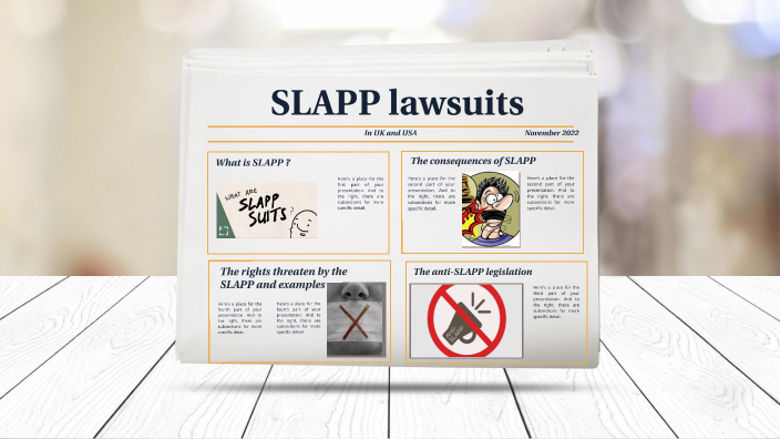 Slapp Lawsuits By Mila Lefort On Prezi