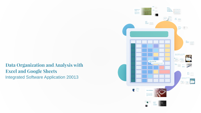 Data Organization and Analysis with Excel and Google Sheets by Jessa ...