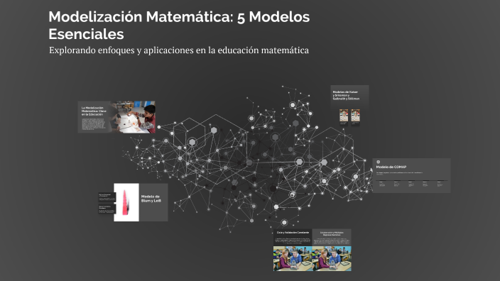 Modelización Matemática: 5 Modelos Esenciales by Dayann Cifuentes Tovar ...