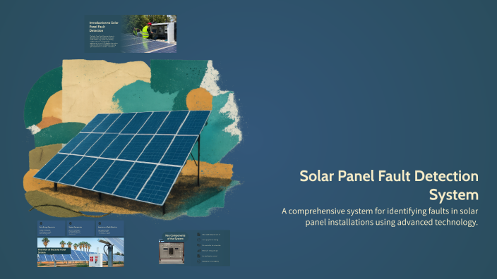 Solar Panel Fault Detection System by Ashraful islam Asif on Prezi