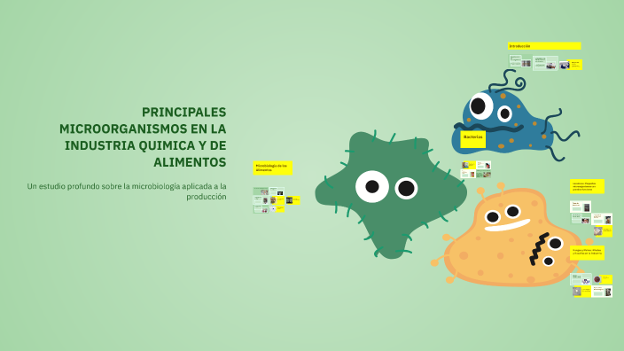 PRINCIPALES MICROORGANISMOS EN LA INDUSTRIA QUIMICA Y DE ALIMENTOS by ...