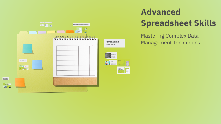 Advanced Spreadsheet Skills by Kim Young on Prezi