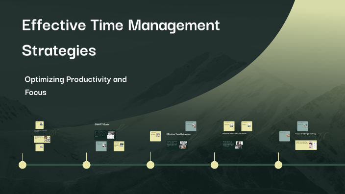 Effective Time Management Strategies by J Gomez Up on Prezi